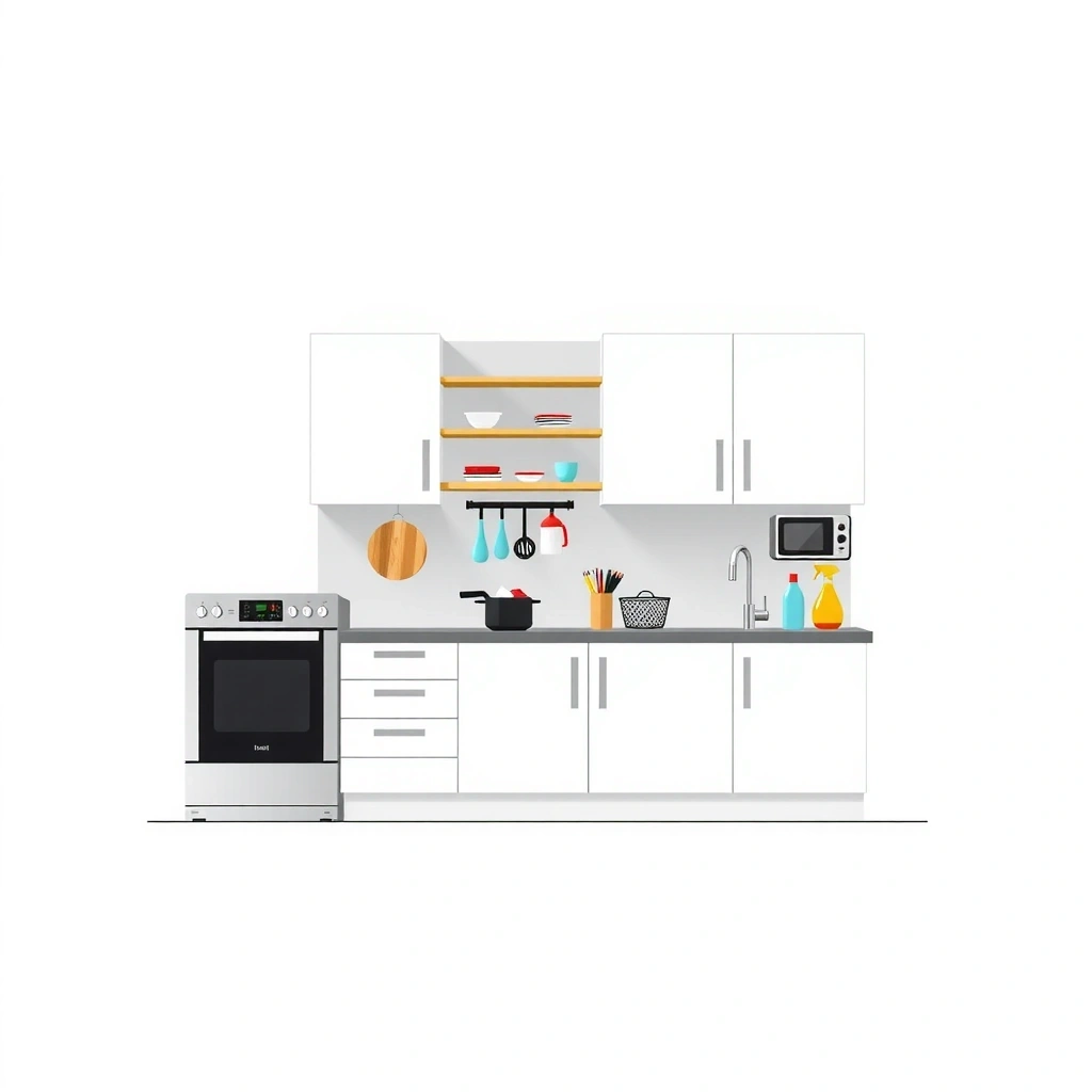 Before cleaning - office kitchen